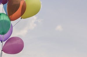 Colourful balloons