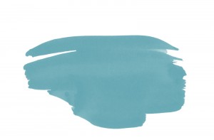 green brush stroke
