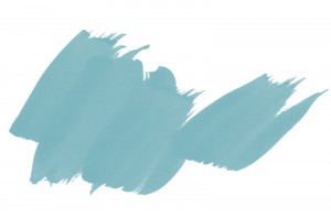 Teal green paint strokes